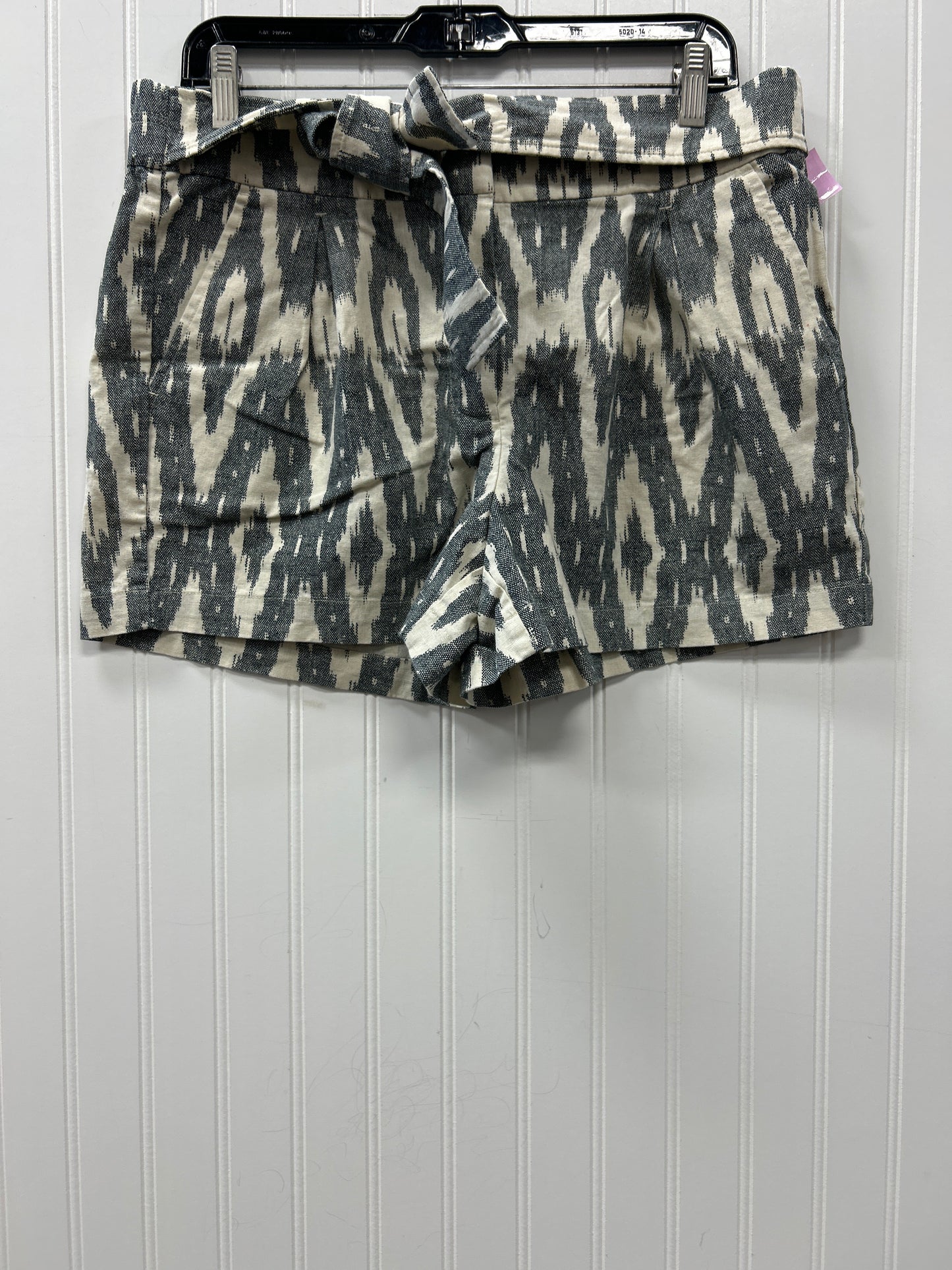 Shorts By J. Crew In Cream & Grey, Size:10