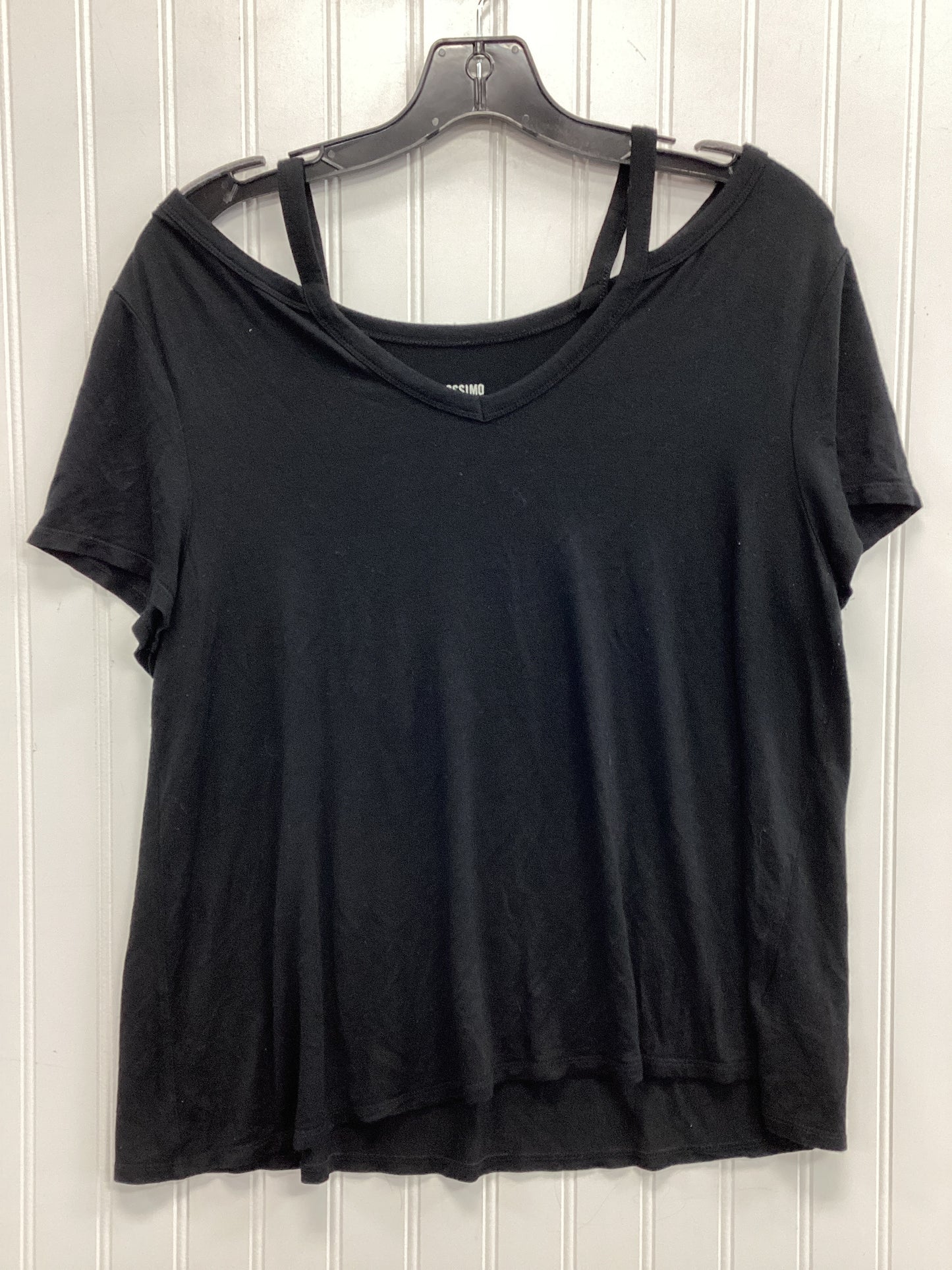 Top Ss By Mossimo In Black, Size:L