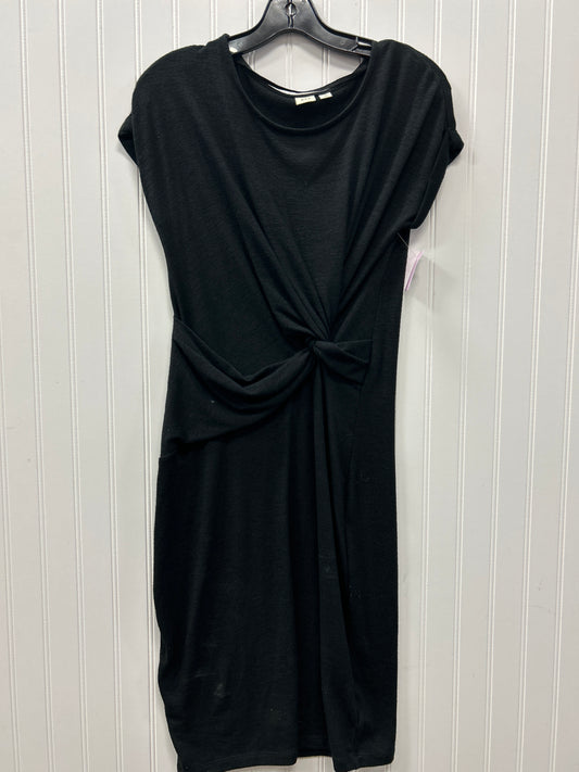 Dress Casual Midi By Gap In Black, Size:Xs