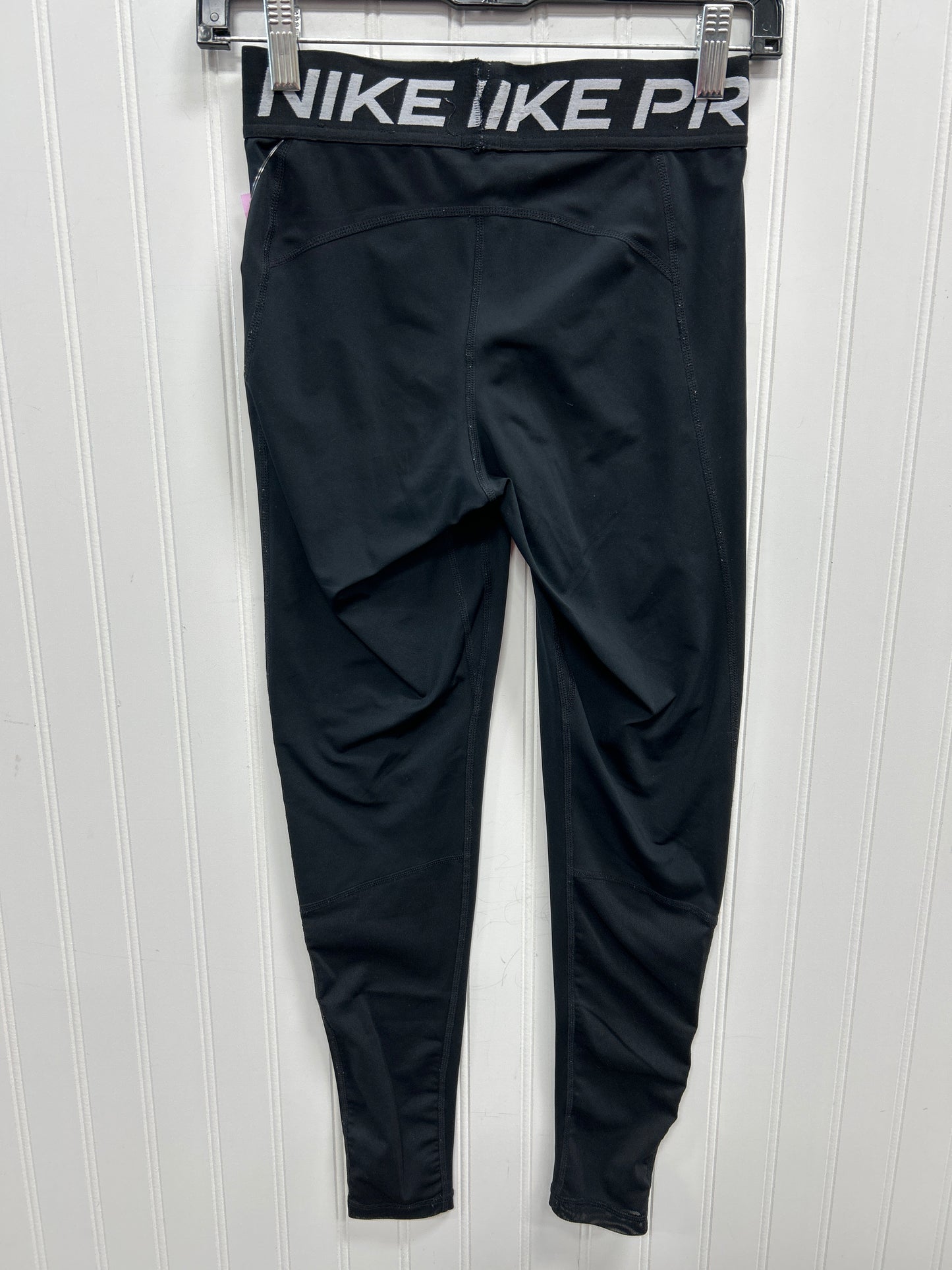 Athletic Leggings By Nike Apparel In Black, Size:S