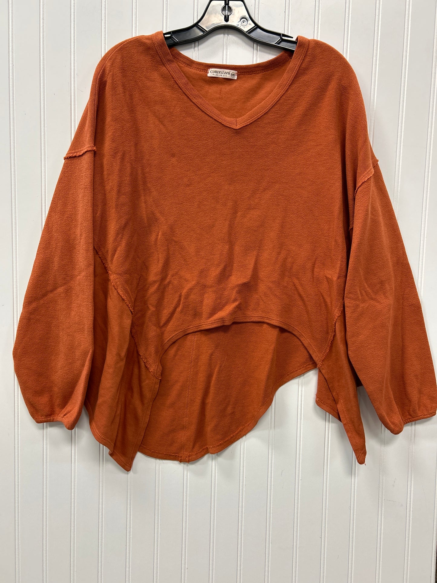Top Ls By Cmc In Orange, Size:M