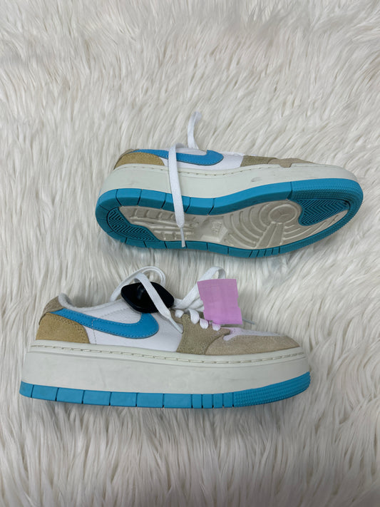 Shoes Athletic By Nike In White, Size:6.5