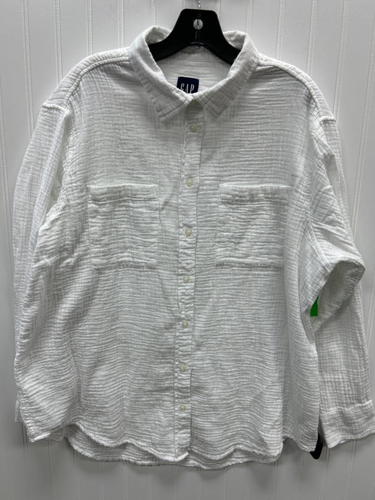 Top Ls By Gap In White, Size:L
