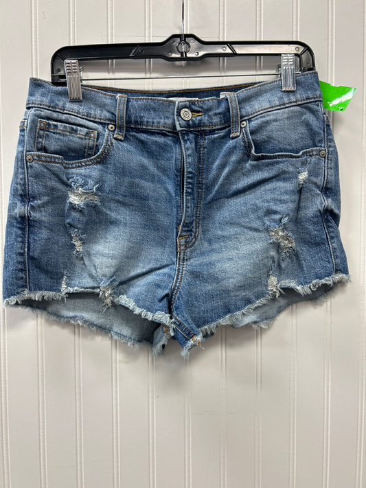 Shorts By Eunina In Blue Denim, Size:M