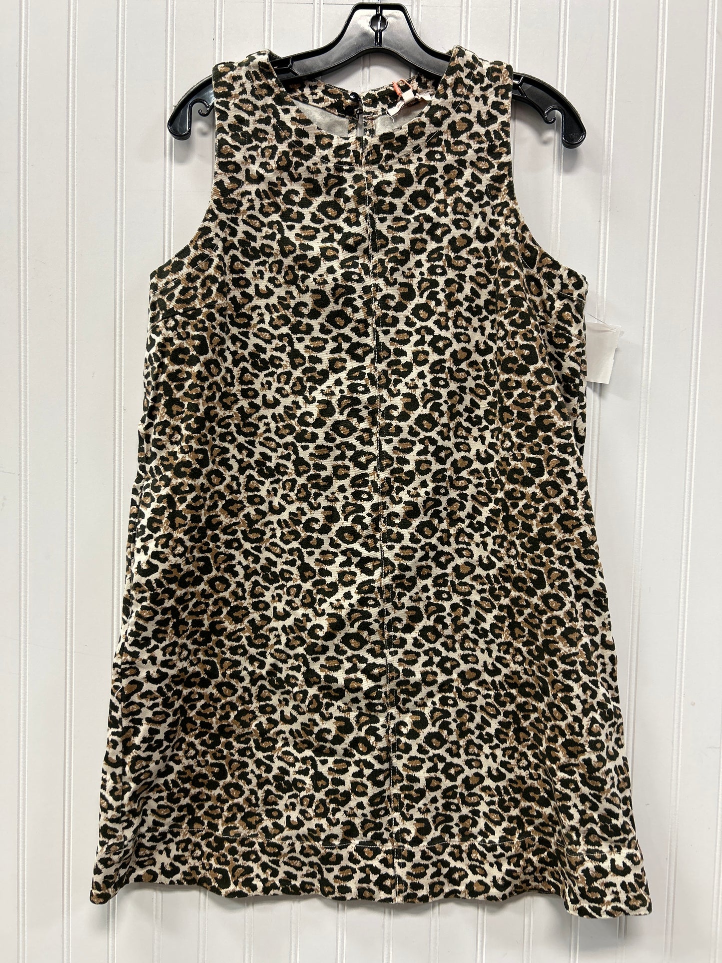 Dress Casual Midi By Skies Are Blue In Animal Print, Size:M NWT