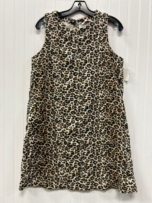 Dress Casual Midi By Skies Are Blue In Animal Print, Size:M NWT