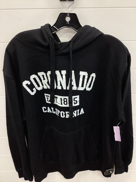 Sweatshirt Hoodie By Cmc In Black, Size:M