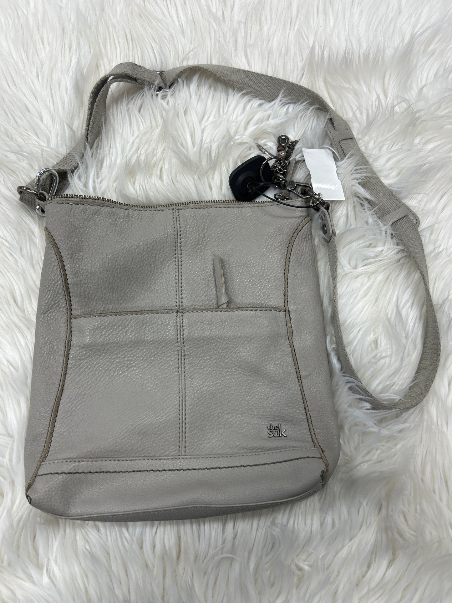 Handbag By The Sak In Grey, Size:Medium
