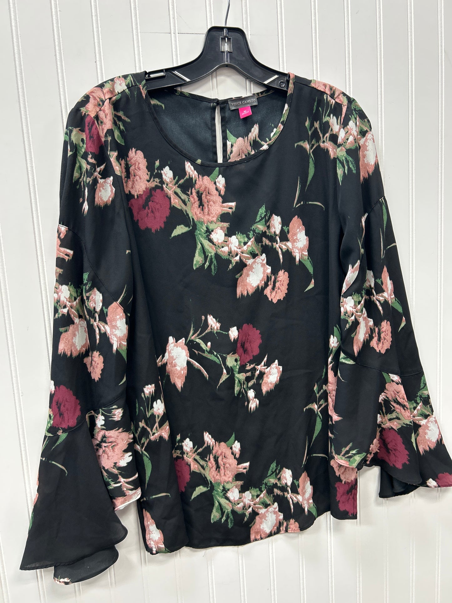 Top Ls By Vince Camuto In Black, Size:M
