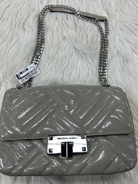Handbag Designer By Michael Kors In Grey, Size:Medium