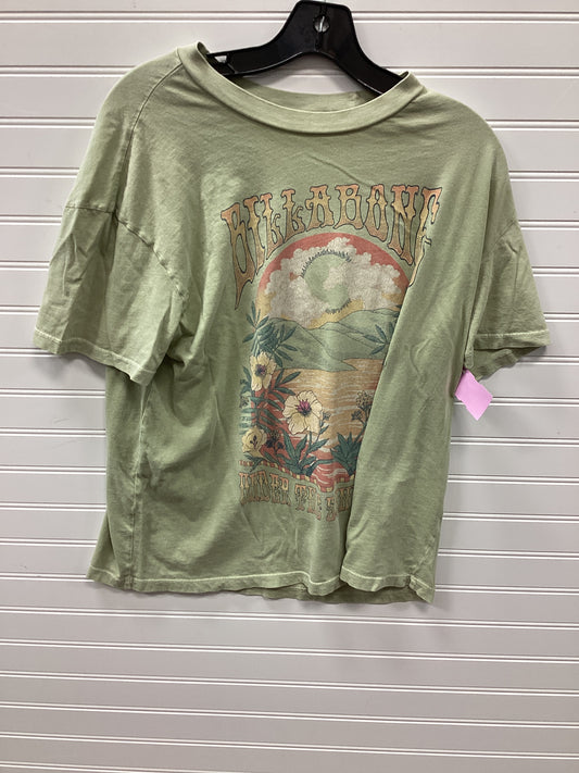 Top Ss By Billabong In Green, Size:L