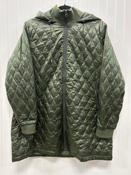 Coat Other By Cj Banks In Green, Size:1X