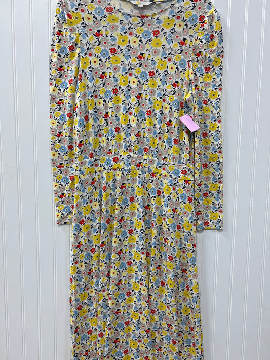 Dress Casual Maxi By Boden In Yellow, Size:L