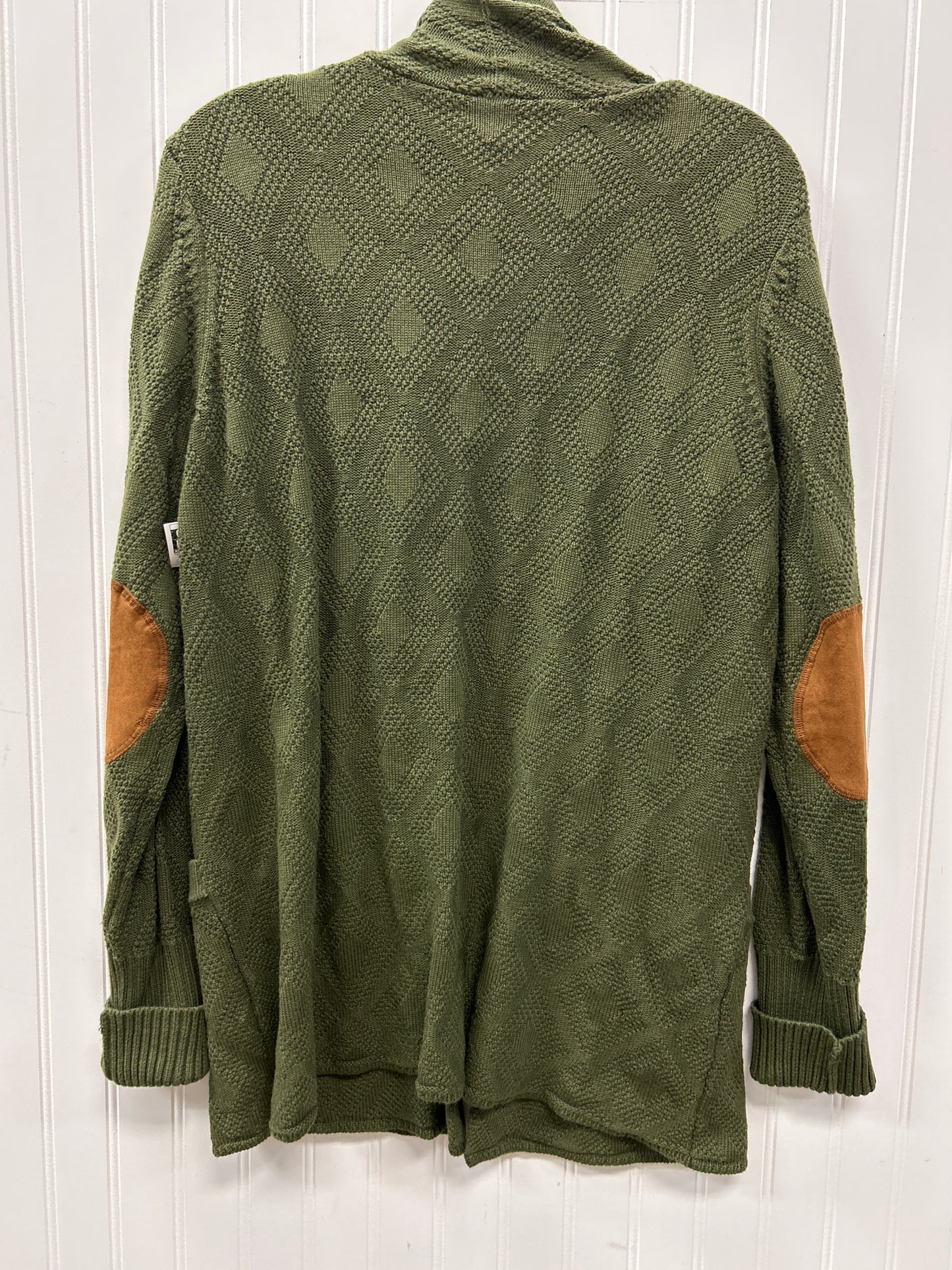 Sweater Cardigan By Market & Spruce In Green, Size:Xl