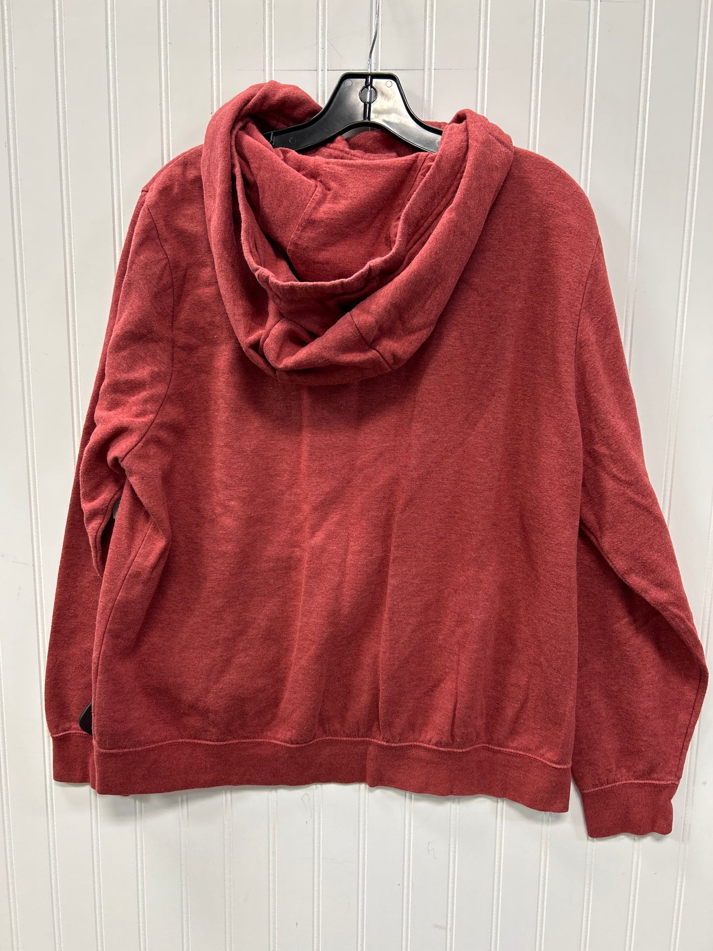 Athletic Sweatshirt Hoodie By Nike Apparel In Red, Size:Xl