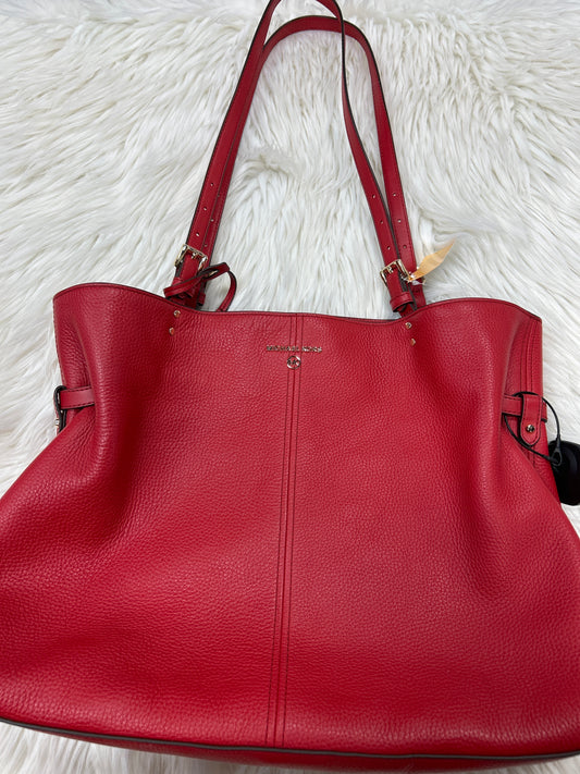 Handbag Designer By Michael Kors In Red, Size:Large