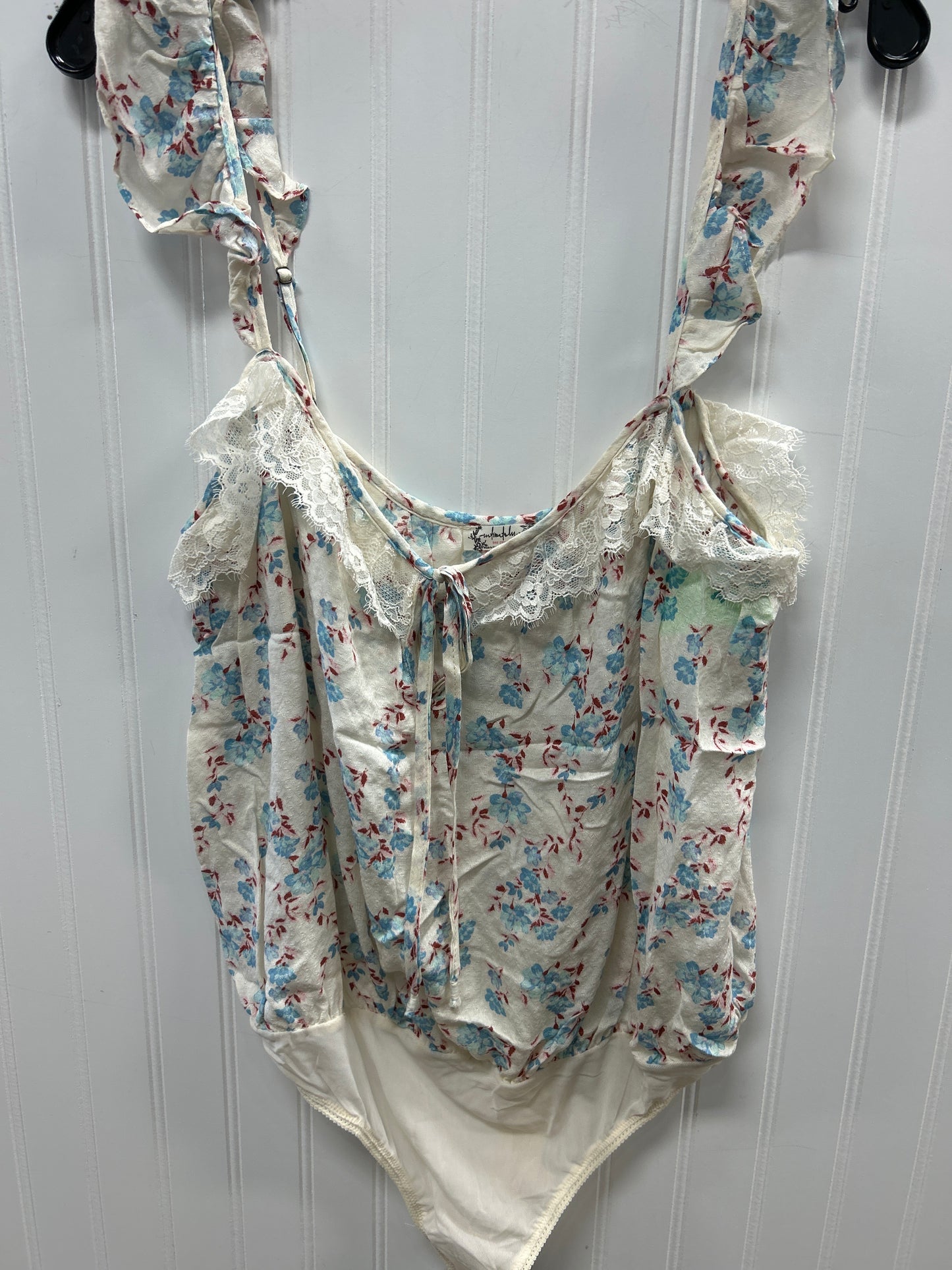Bodysuit By Free People In Cream, Size:L
