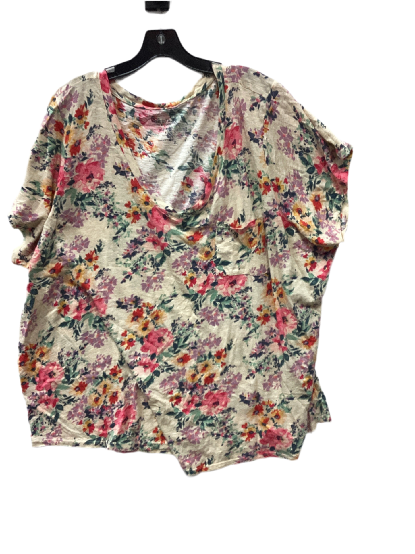 Top Ss By Torrid In Floral Print, Size:5