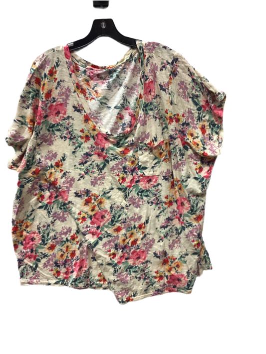 Top Ss By Torrid In Floral Print, Size:5