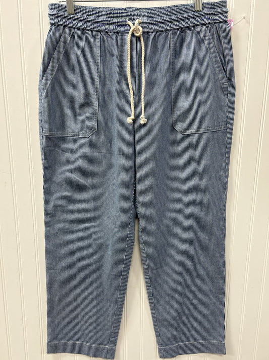 Pants Linen By Talbots In Blue, Size:Lp