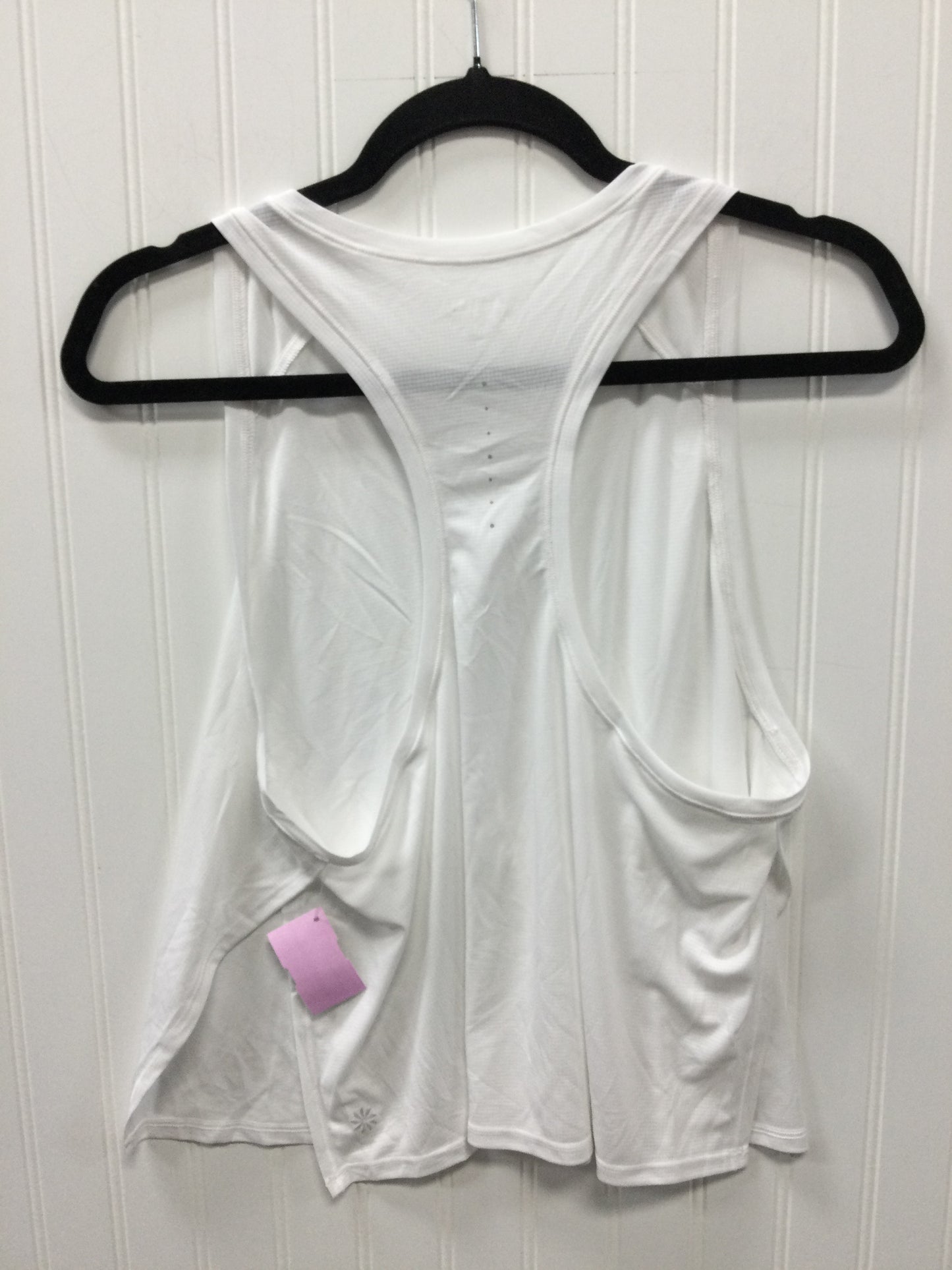 Athletic Tank Top By Athleta In White, Size:L