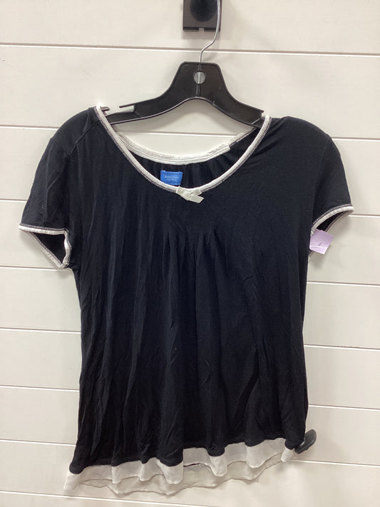 Tank Top By Simply Vera In Black, Size:M