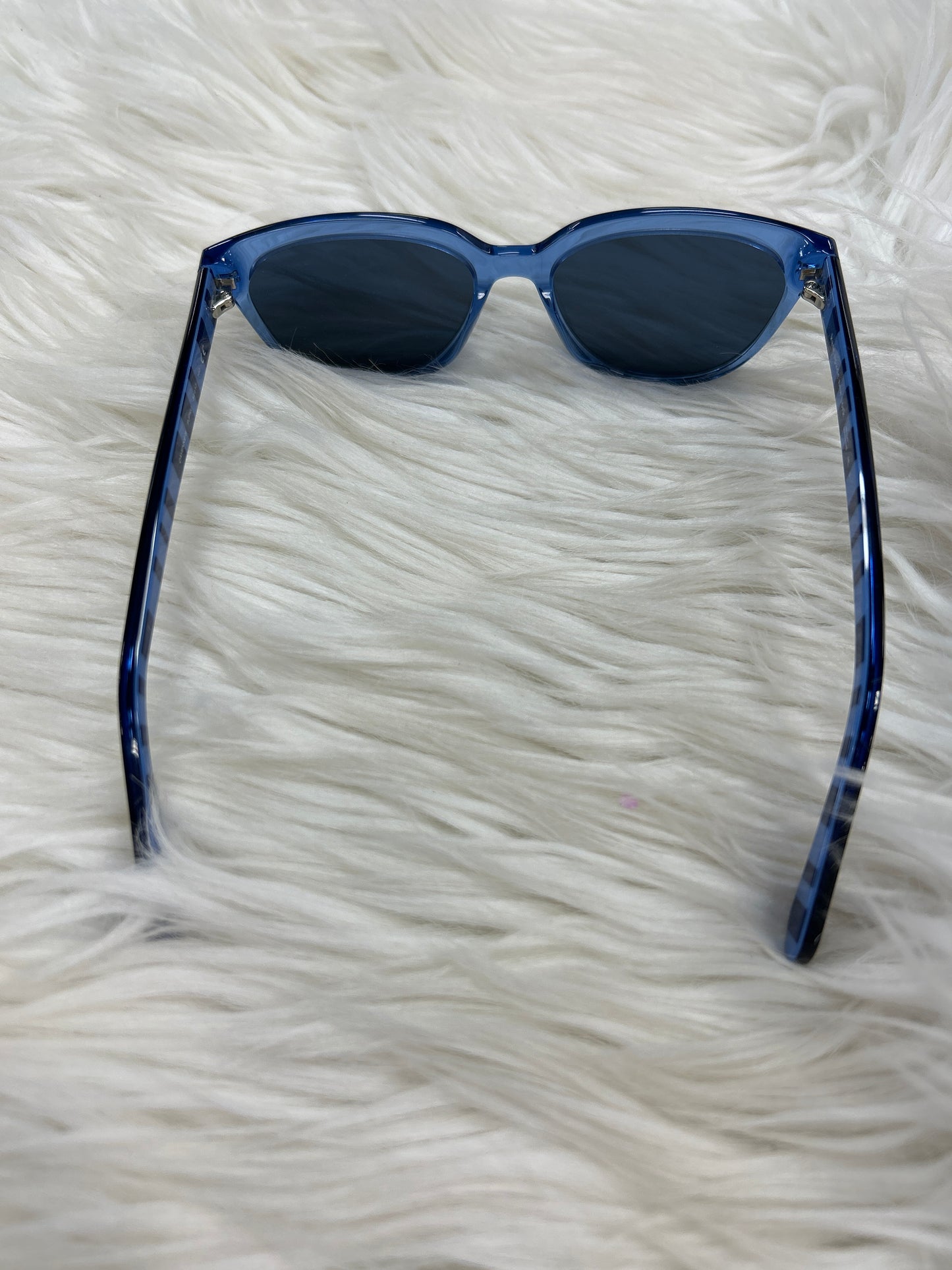 Sunglasses Designer By Kate Spade In Blue, Size: