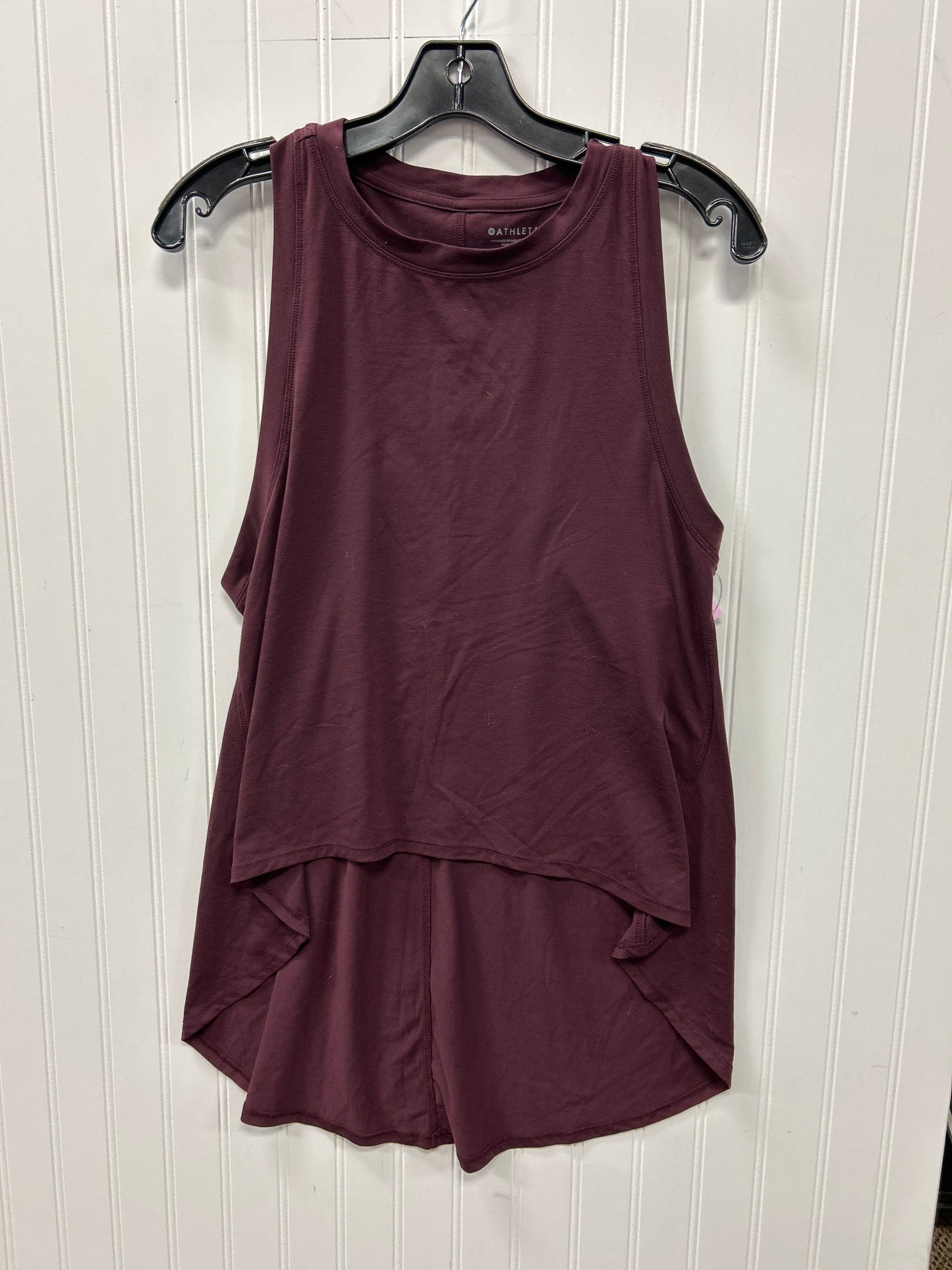 Athletic Tank Top By Athleta In Purple, Size:Xs