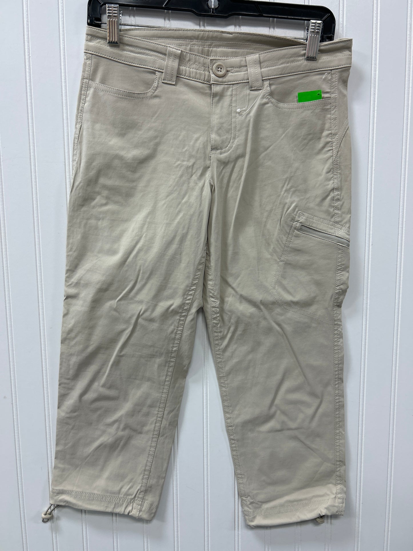 Athletic Pants By Eddie Bauer In Tan, Size:2