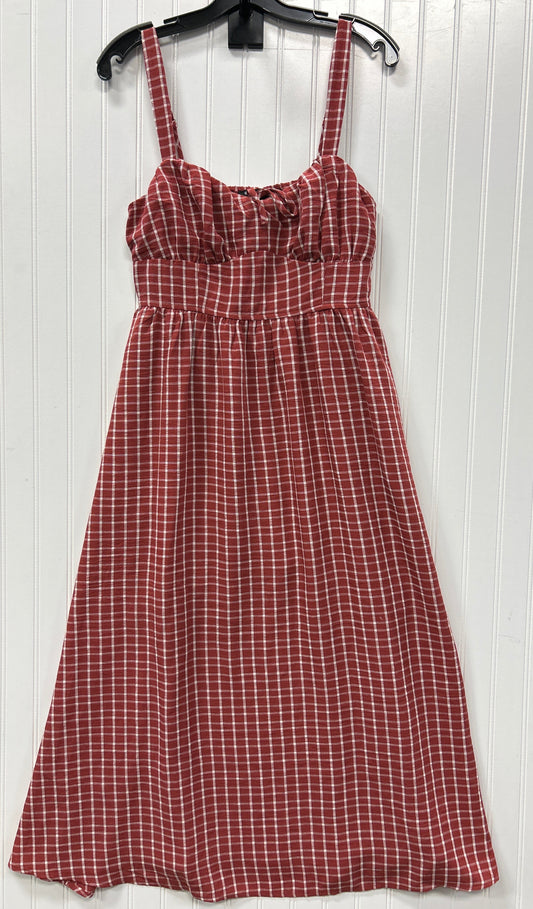 Dress Casual Maxi By Cmc In Red, Size:L