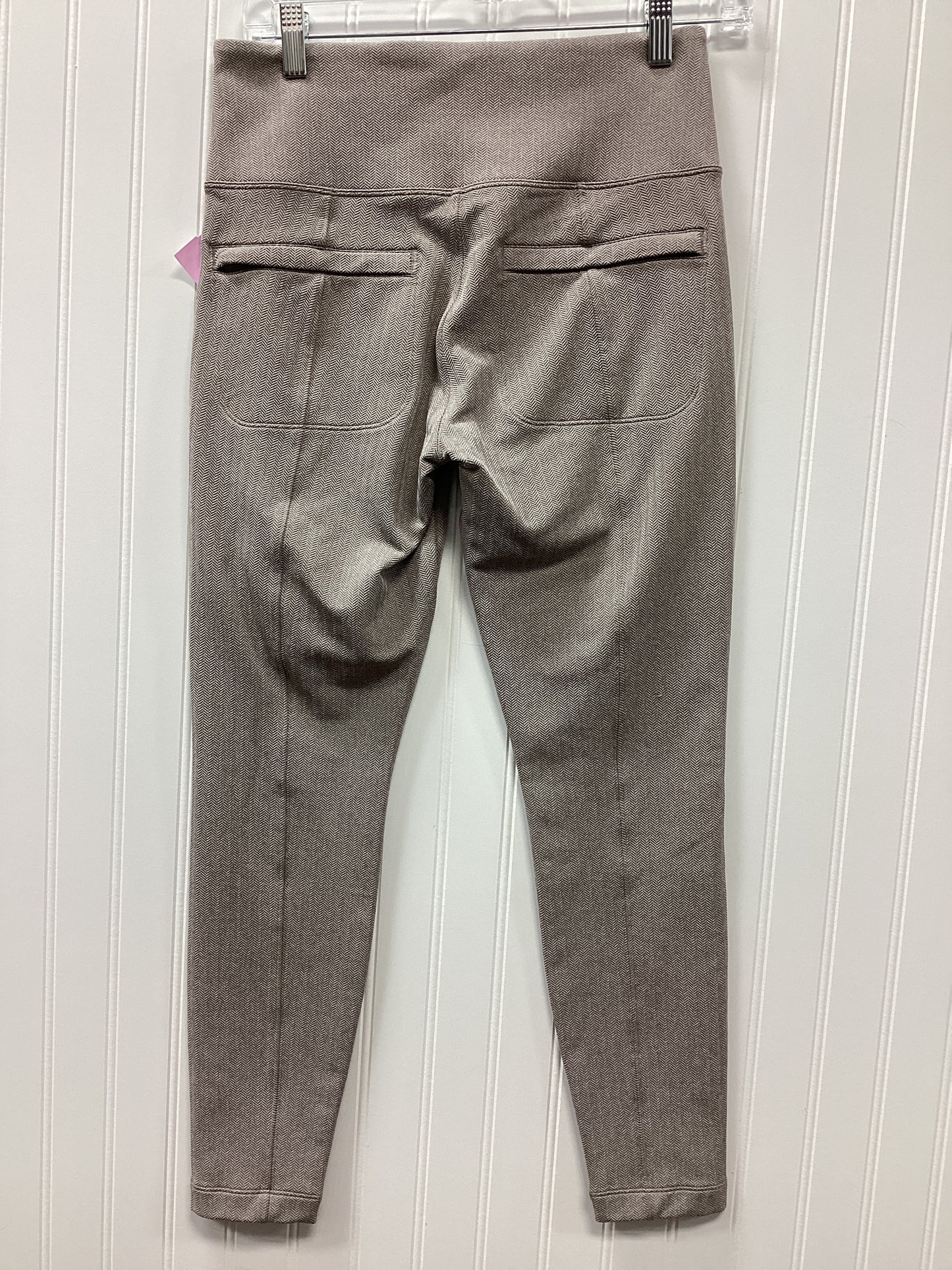 Athletic Leggings By Athleta In Cream, Size:M