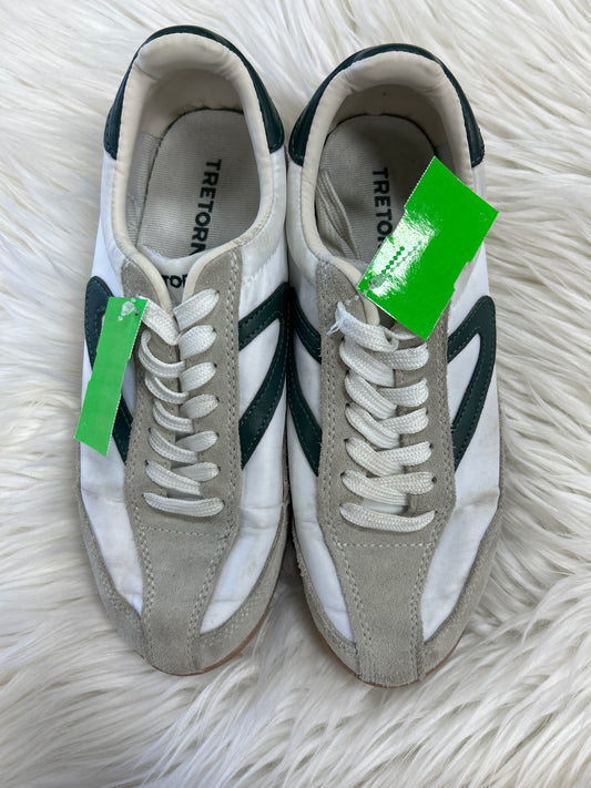 Shoes Sneakers By Tretorn In Green & White, Size:7.5