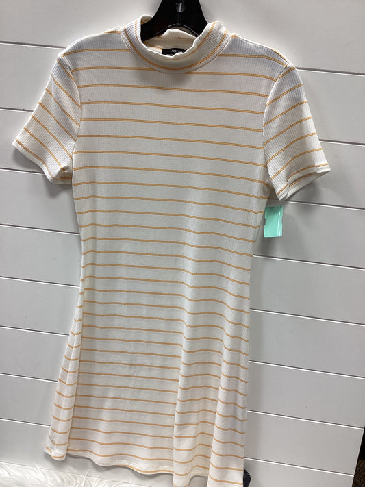 Dress Casual Midi By Forever 21 In Striped Pattern, Size:L