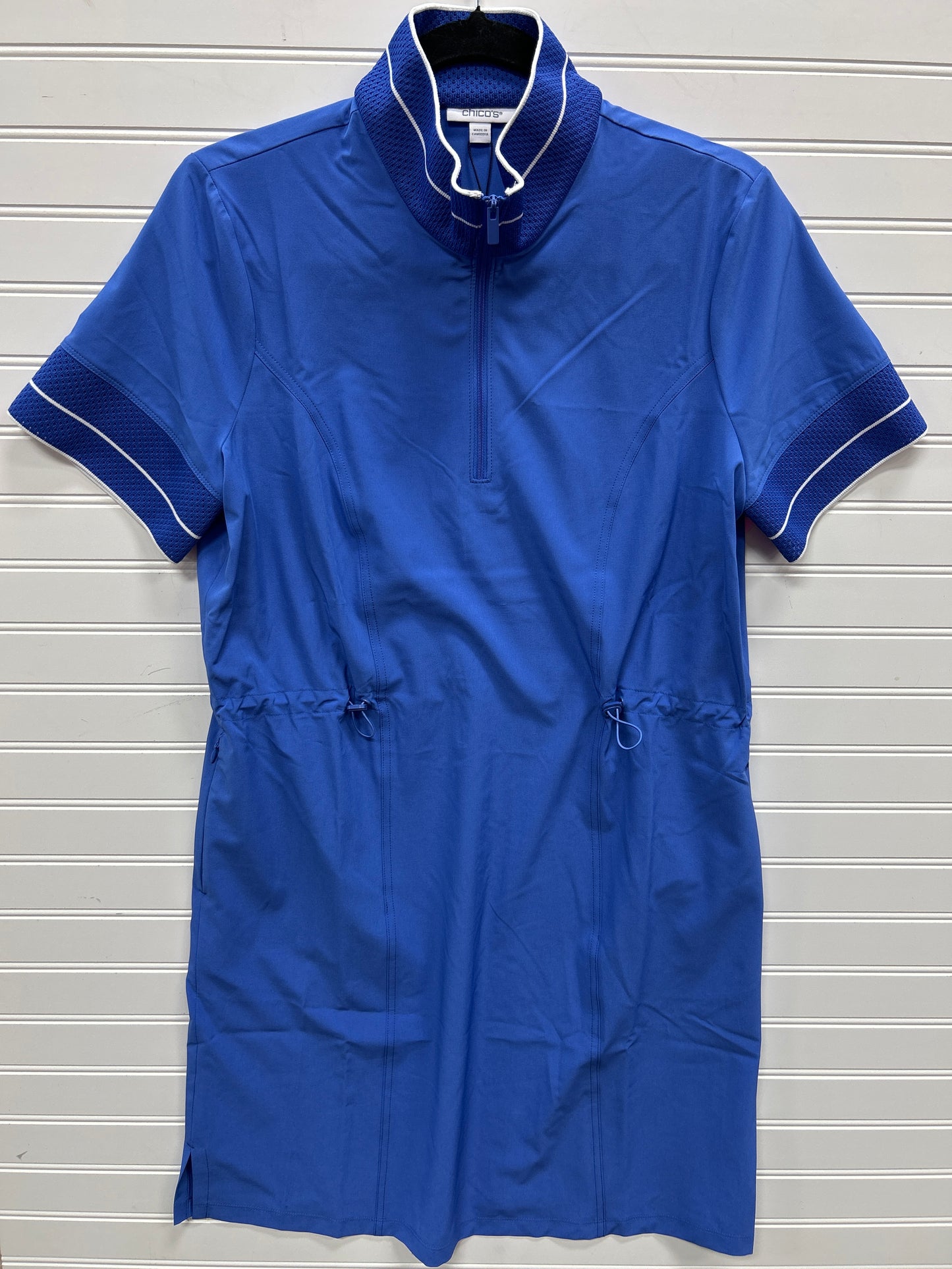 Athletic Dress By Chicos In Blue, Size:6