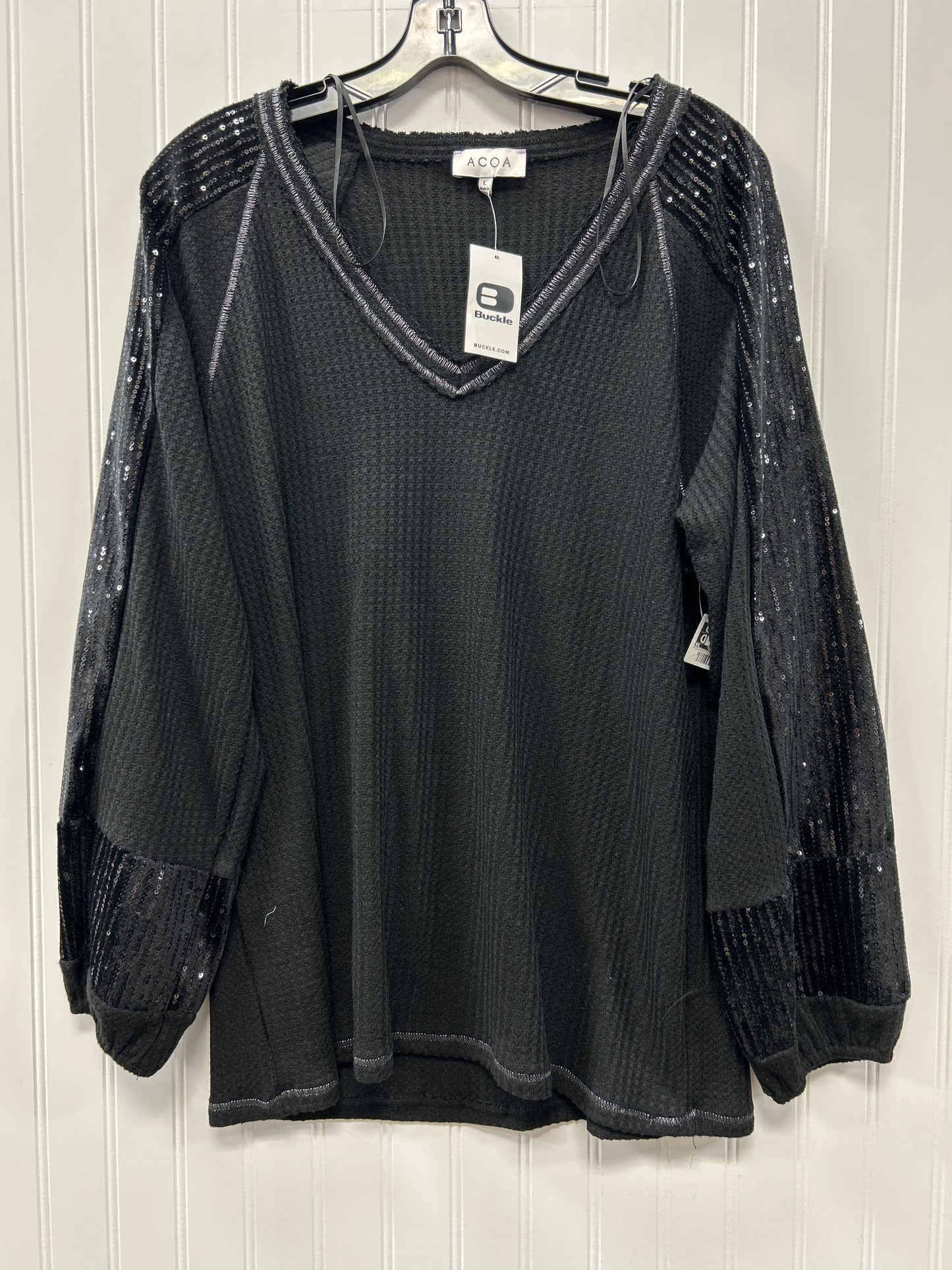 Top Ls By Cmc In Black, Size:L