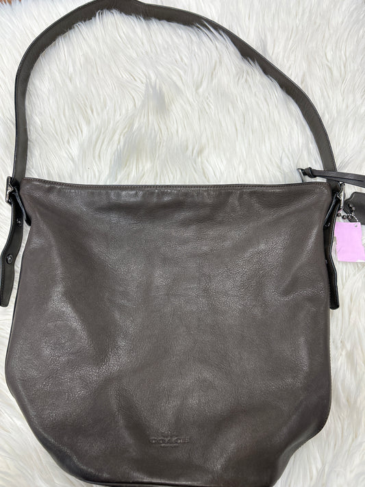 Handbag Designer By Coach In Brown, Size:Large