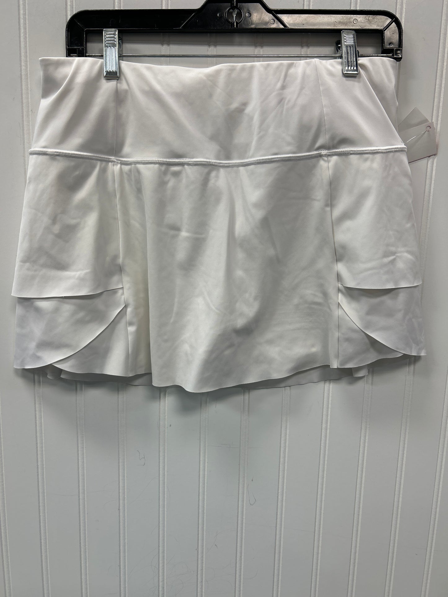 Athletic Skort By Athleta In White, Size:M