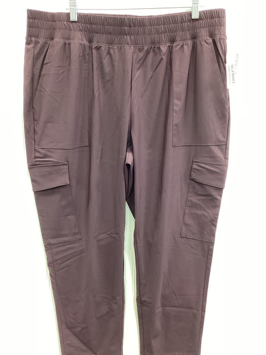 Athletic Pants By Old Navy In Purple, Size:Xl