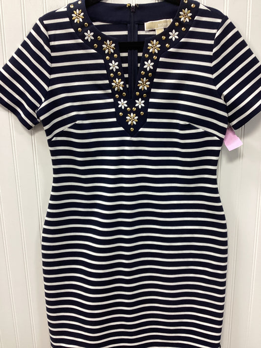 Dress Party Midi By Michael By Michael Kors In Navy, Size:M