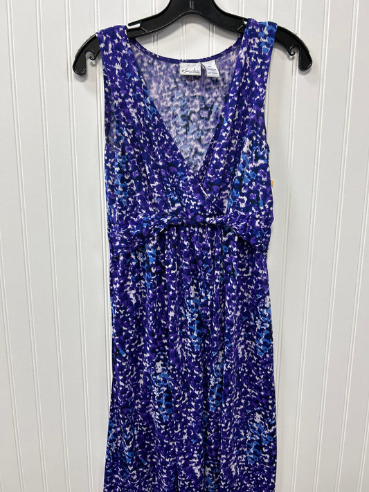 Dress Casual Maxi By Kim Rogers In Purple, Size:Mp