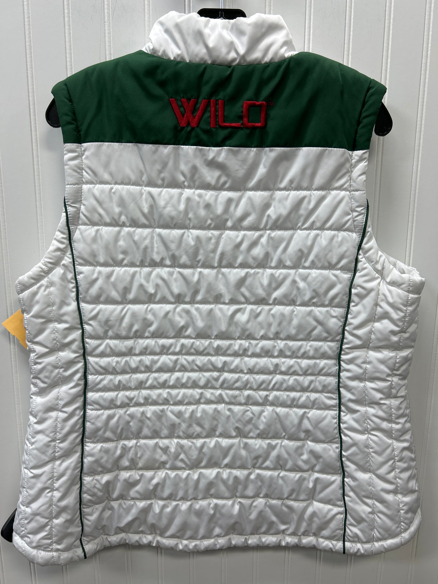 Vest Puffer & Quilted By Nhl In White, Size:Xxl