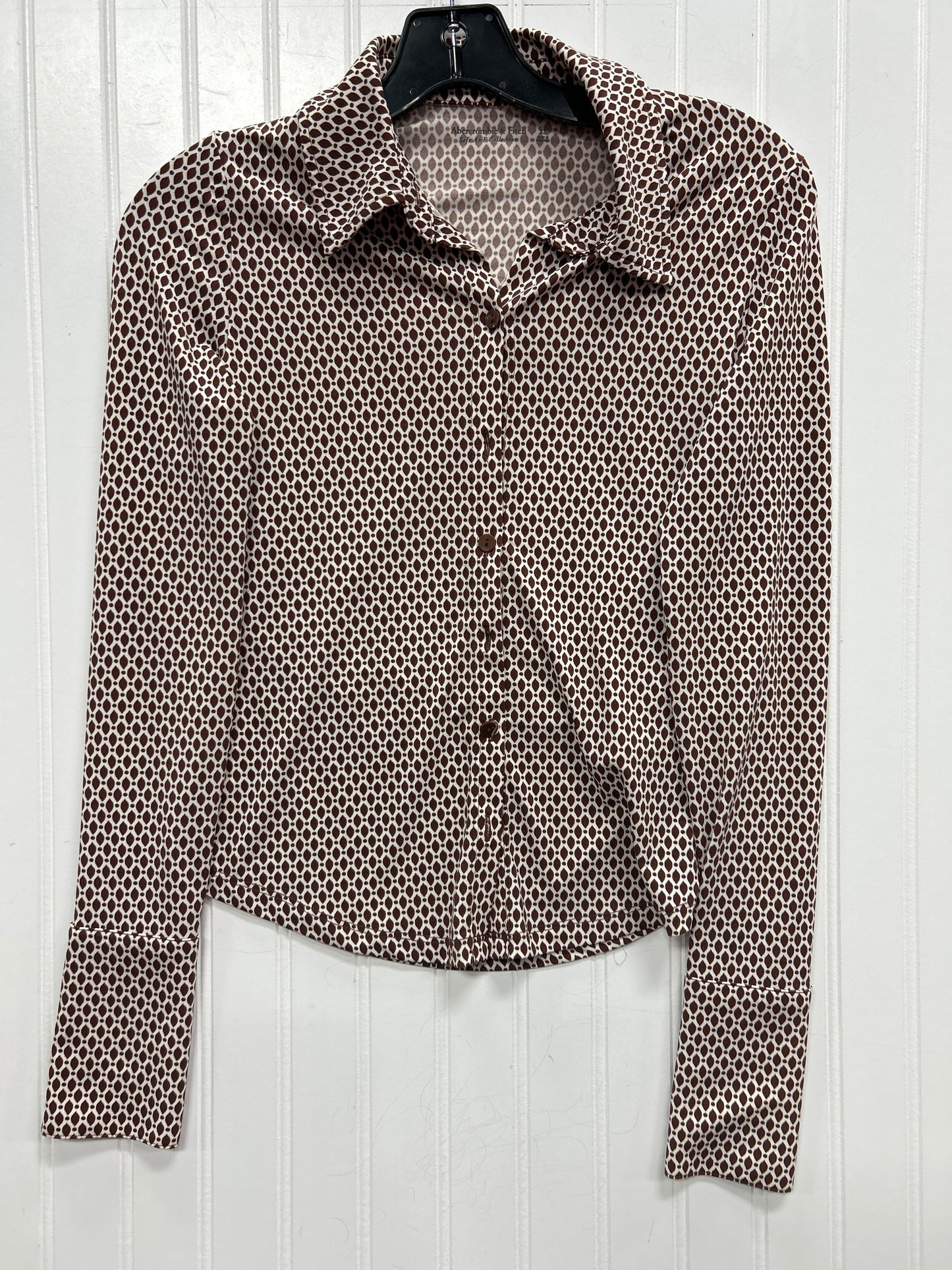 Top Ls By Abercrombie And Fitch In Brown, Size:Xs