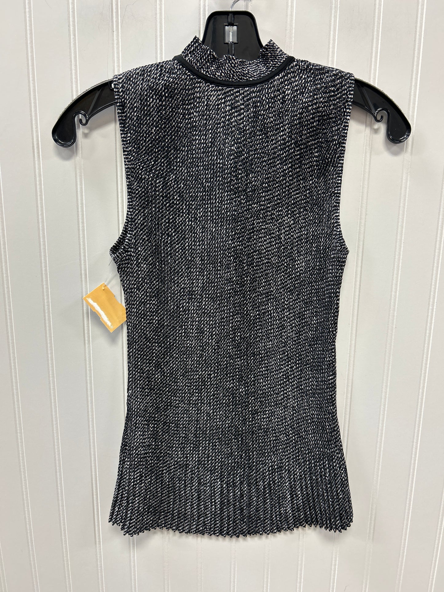 Blouse Sleeveless By Dkny In Black, Size:S