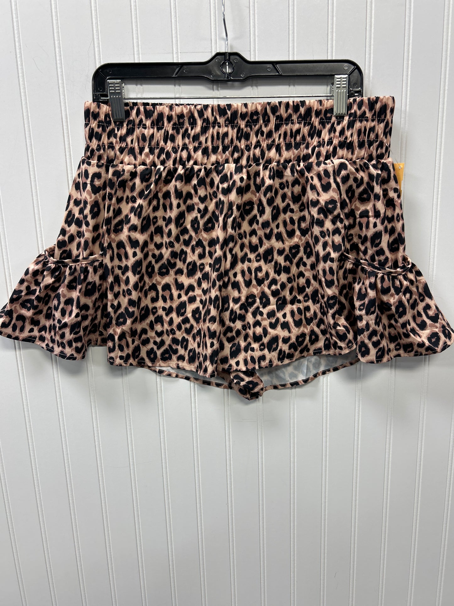 Athletic Shorts By Cmc In Animal Print, Size:Xl