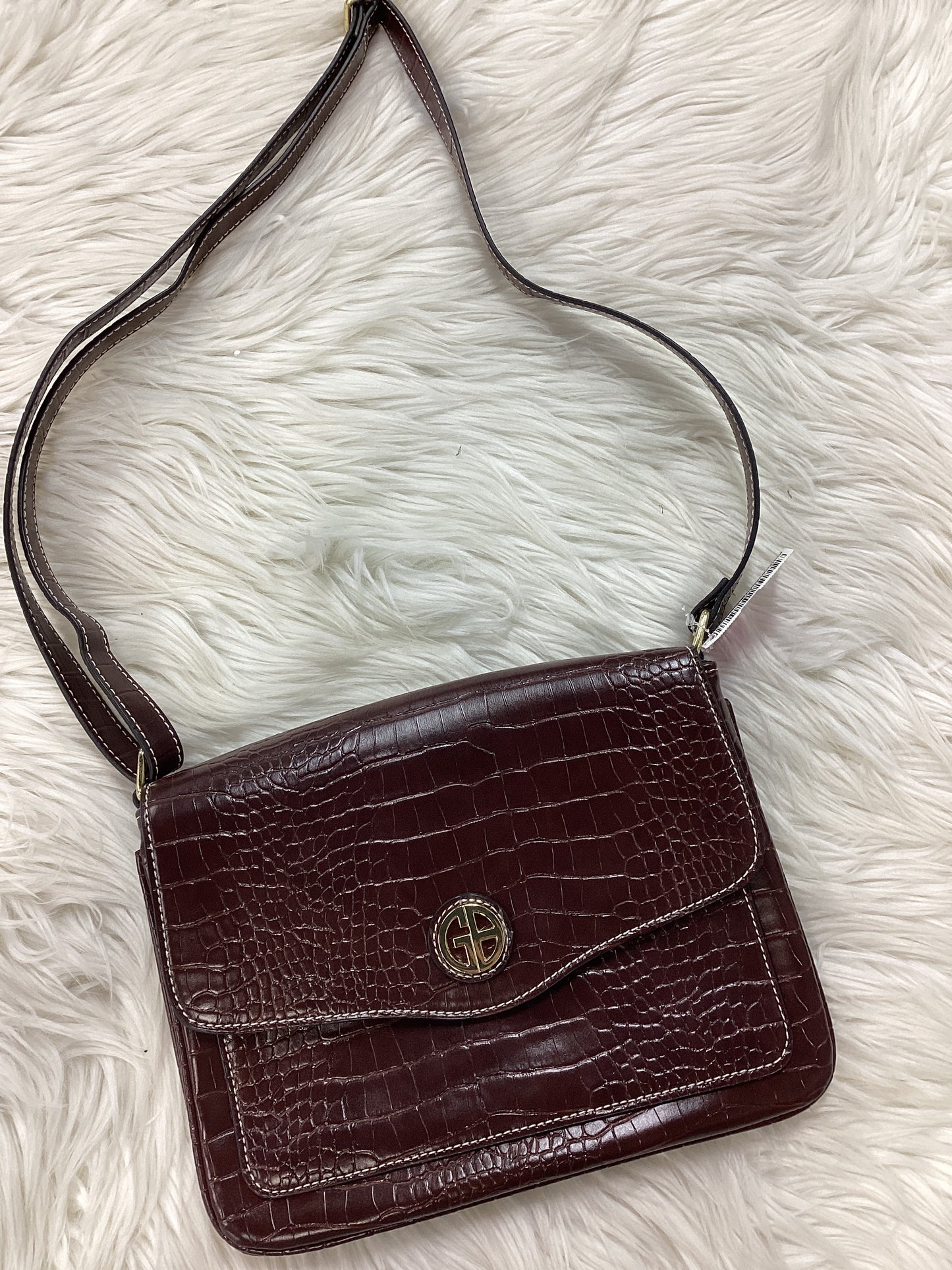 Handbag By Giani Bernini In Brown, Size:Medium