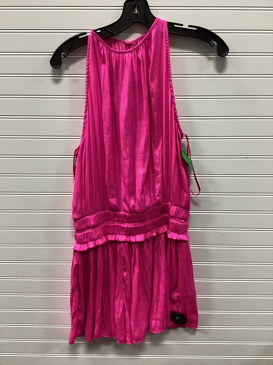 Dress Casual Short By Do + Be In Pink, Size:M