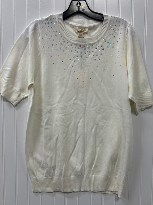 Top Ss By Vine & Love In Cream, Size:L