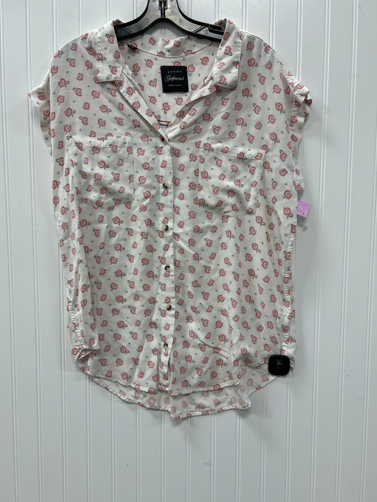 Top Ss By Jachs Girlfirend In Cream, Size:L