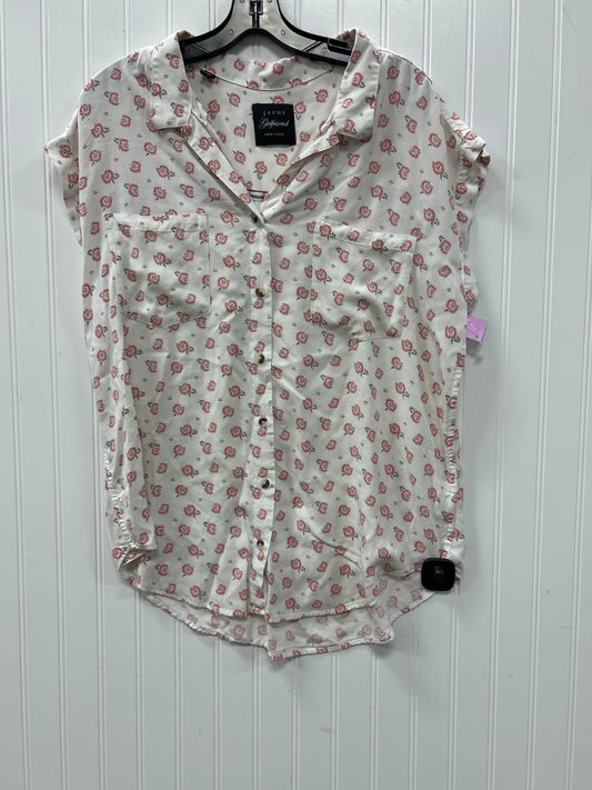 Top Ss By Jachs Girlfirend In Cream, Size:L