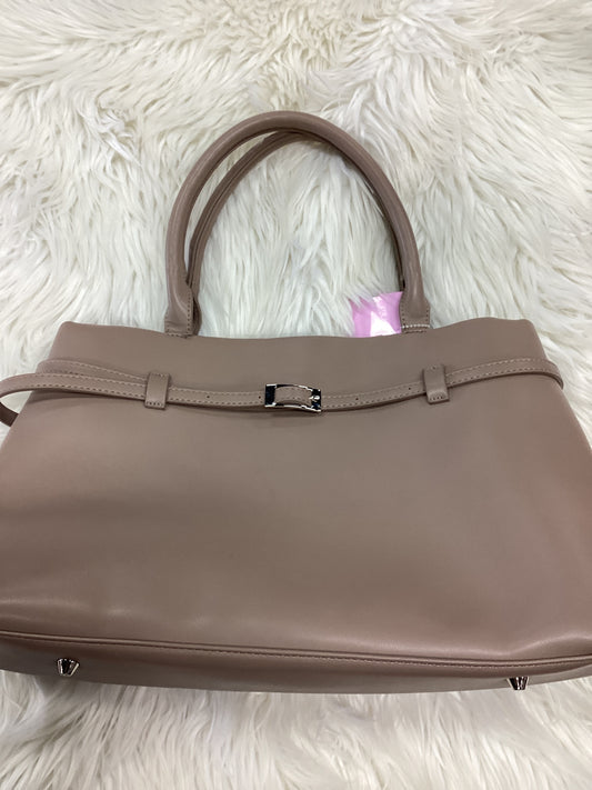 Handbag By Clothes Mentor In Taupe, Size:Large